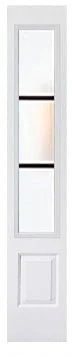 Jacksonville Decorative Doorglass - Pure