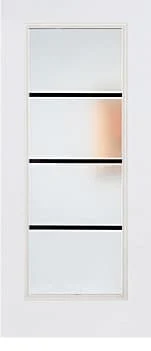 Jacksonville Decorative Doorglass - Pure
