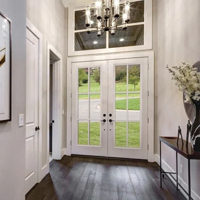 odl-traditional-simulated-divided-lights-sdl-1 ODL Traditional SDL door glass installed by Jacksonville Doors & Windows, featuring a timeless, classic style.