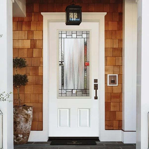 Jacksonville decorative door glass