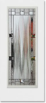Jacksonville doorglass - portrait design