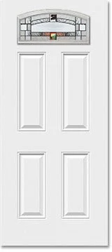 Jacksonville doorglass - portrait design