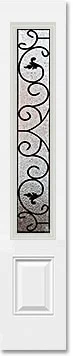 Door Glass Sidelight - Wisteria 3
