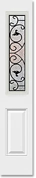 Door Glass Sidelight - Wisteria
