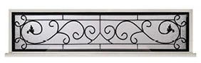 Door Glass - Wisteria Transom - Jacksonville FL