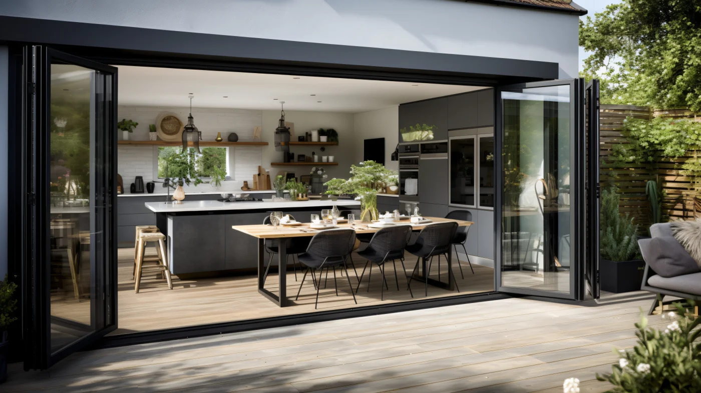 Bifolding patio door replacement