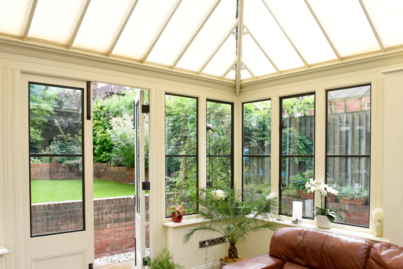Exceptional Sunroom Replacement In Neptune Beach Fl By Jacksonville Doors & Windows Solarium with new windows with black frames