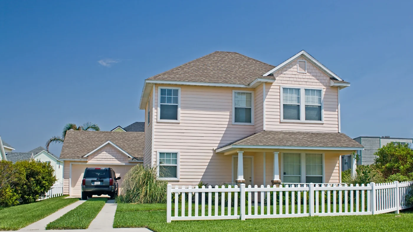 Fantastic Replacement Windows Atlantic Beach Fl Jacksonville Doors & Windows A two-story pink home with white trim windows