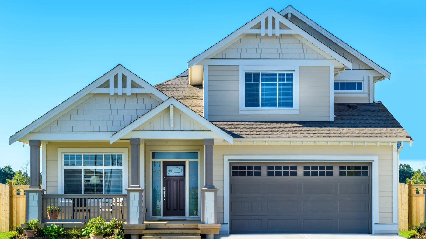 Replacement Door Mandarin Jacksonville Doors And Windows Large home with a brown front entry door