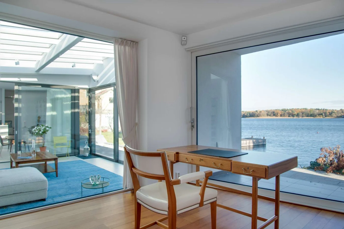 Brand new doors and windows with modern features upgrade a home.