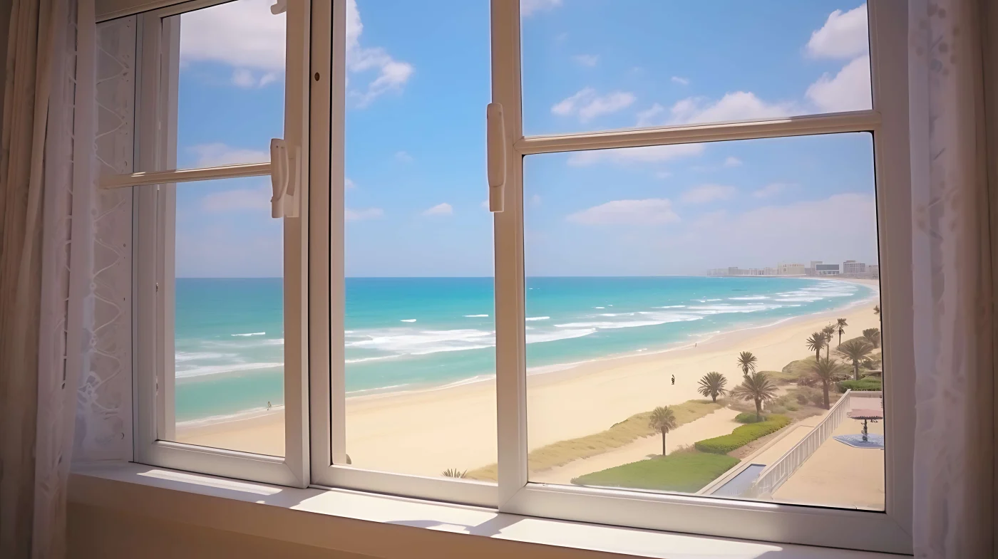 Impactful Replacement Windows In Atlantic Beach, FL | Jacksonville Doors & Windows Beautiful replacement windows installed overlooking beach